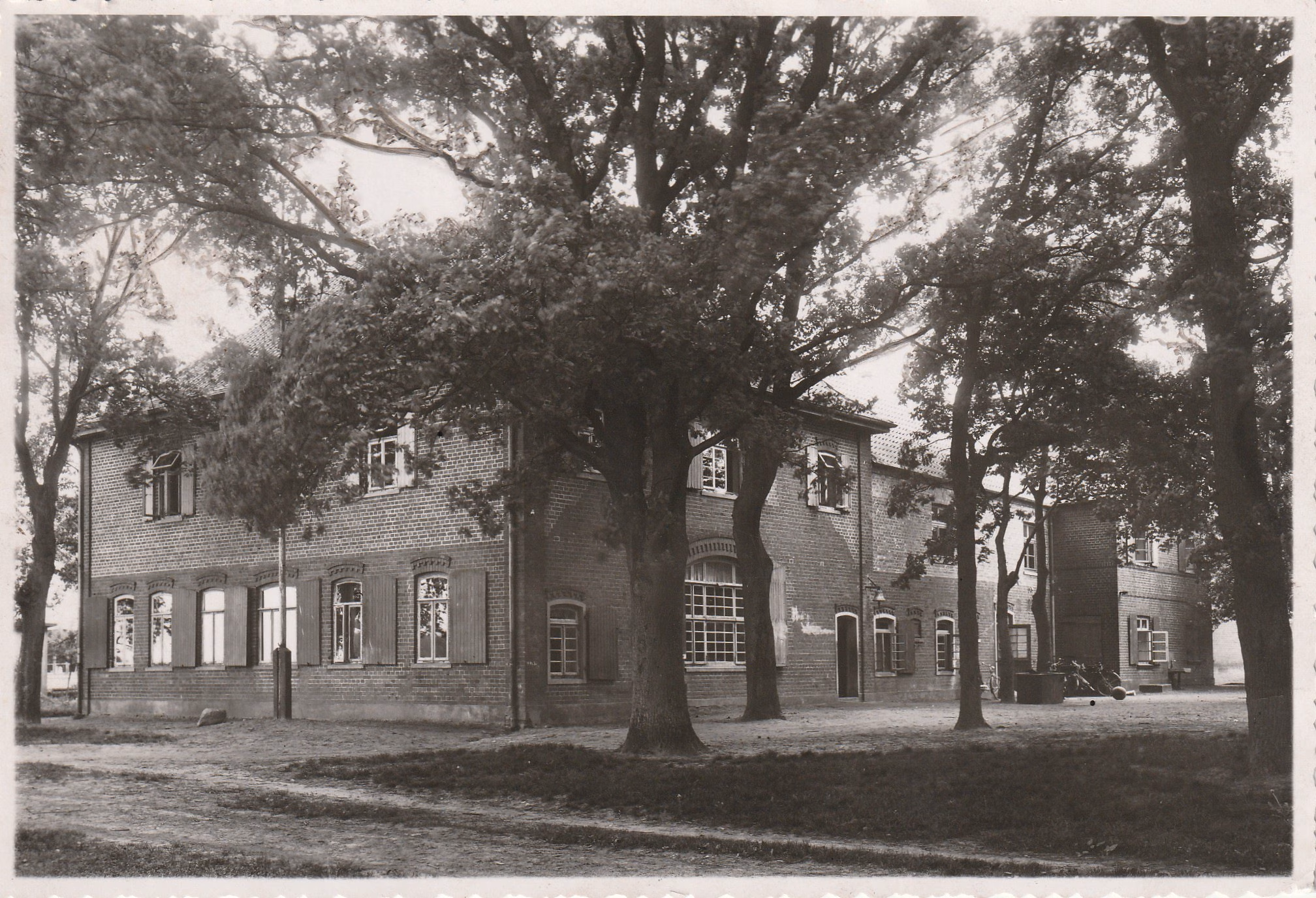 Das Schullandheim Ristedt wie es vor mehreren Jahrzehnten aussah.