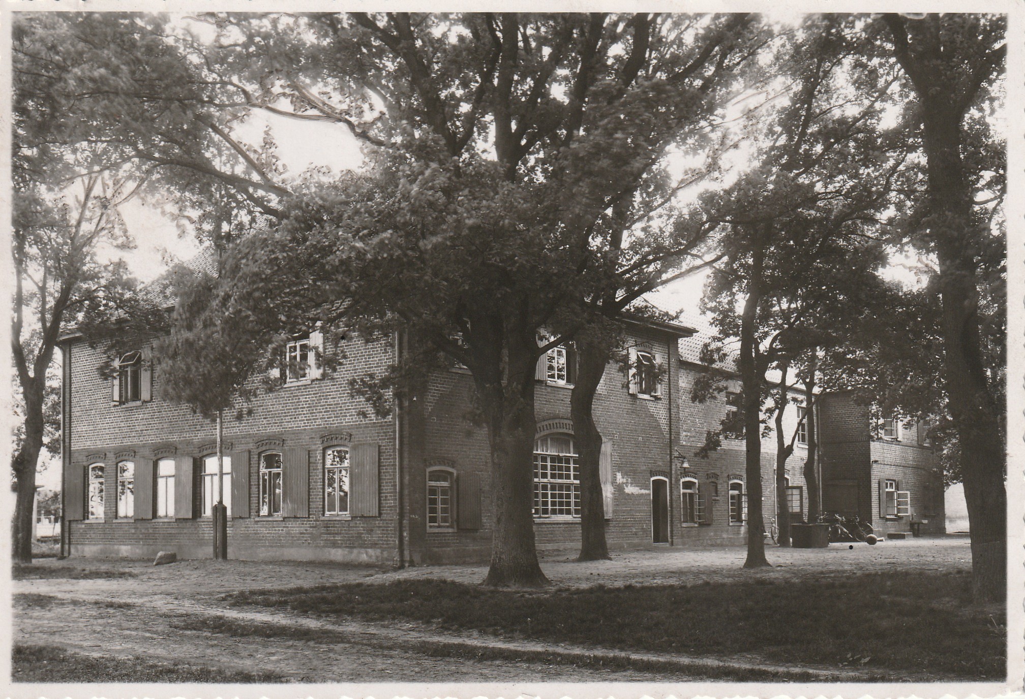 Das Schullandheim Ristedt wie es vor mehreren Jahrzehnten aussah.
