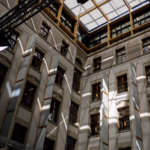 Das Bundesumweltministerium von Innen.